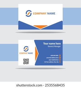 Modern Minimalist Business Card Design for Professional Branding.