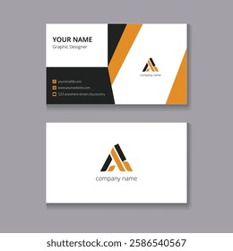 Modern Minimalist Business Card Design