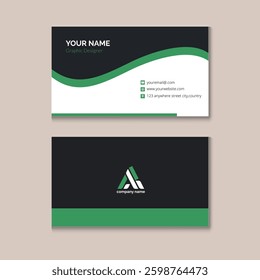 Modern Minimalist Business Card Design