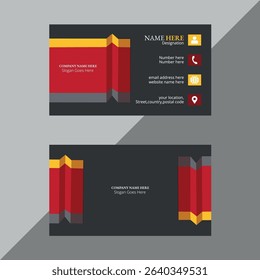 modern and minimalist business card design templates.