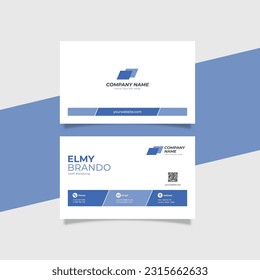 Modern and Minimalist Business Card Template