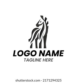 Modern Minimalist Business logo design concept. Elegant vector logo template