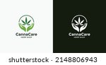 modern minimalist cannabis design logo