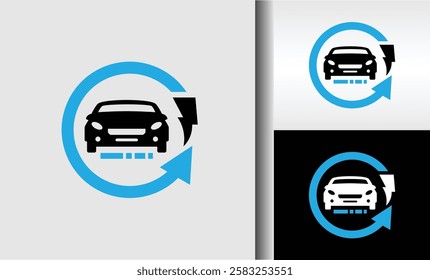 Modern Minimalist Car Icons: Sleek and Simple Automotive Logo Designs
