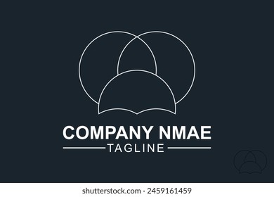 modern and minimalist chef cap logo design cloud logo design