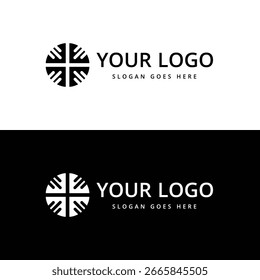 Diseño de logotipo de círculo minimalista moderno