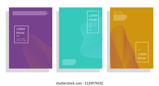 modern minimalist cover design with dynamic line element