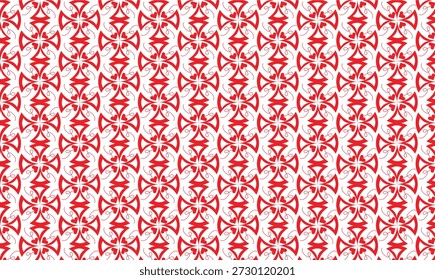 Moderner minimalistischer Valentinstag-Hintergrund mit einem nahtlosen roten Herzlinienmuster. Hochwertige EPS-Vektorgrafik, geeignet für Geschenkpapier, Verpackungen, Grußkarten, Schreibwaren, Tapeten, Stoffdrucke und romantische Designprojekte zu Themen.