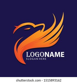 modern and minimalist eagle logos for companies or others