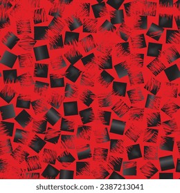 Modern minimalist endless pattern. Abstract trendy print texture with geometric shapes. Artistic stylish vector template for seamless background design.