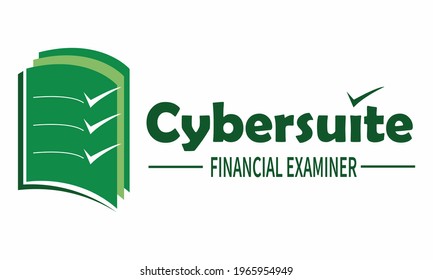 modern minimalist financial book logo
