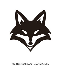 A modern and minimalist fox logo symbolizing agility, intelligence, and adaptability. Perfect for branding, tech, sports, and creative industries.
