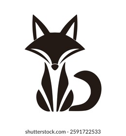 A modern and minimalist fox logo symbolizing agility, intelligence, and adaptability. Perfect for branding, tech, sports, and creative industries.