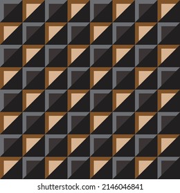 modern minimalist geometric seamless pattern vector image