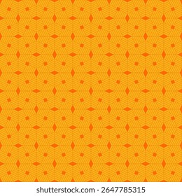 Modern and minimalist geometric seamless pattern. Repeating arrangement of abstract shapes, lines, circle. Perfect for backgrounds, textile prints, wrapping paper, branding, packaging. Vector.