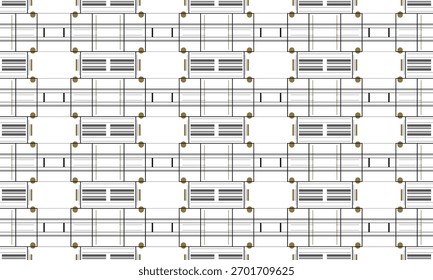 Modern Minimalist Geometric Wallpaper Pattern