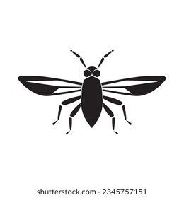 Modern Minimalist Grasshopper Logo Design