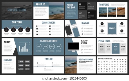 Modern Minimalist Gray Presentation Template. You can use it pre
