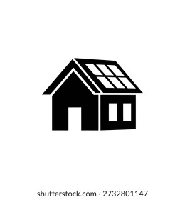 Modern minimalist house flat design vector illustration scalable graphic art