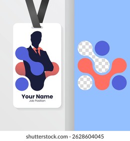 modern and minimalist identity card template design