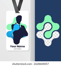 modern and minimalist identity card template design