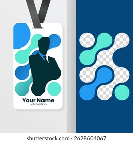 modern and minimalist identity card template design