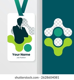 modern and minimalist identity card template design