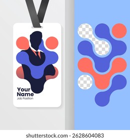 modern and minimalist identity card template design