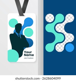 modern and minimalist identity card template design