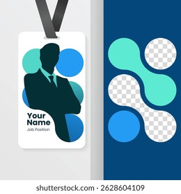 modern and minimalist identity card template design