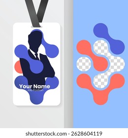 modern and minimalist identity card template design