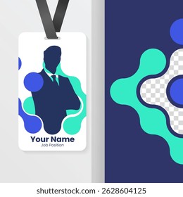 modern and minimalist identity card template design