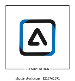 Modern and minimalist Letter A Logo Template Design
