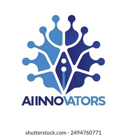 Modern Minimalist Logo for AI Businesses Innovators 