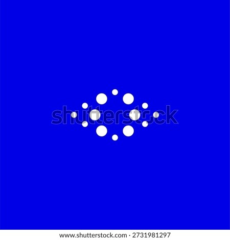 Modern minimalist logo design combining a stylized eye shape with Braille dots. Perfect for accessibility, vision, technology, and healthcare brands focusing on inclusion.