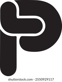 Modern Minimalist Logo Design Featuring the Letter P