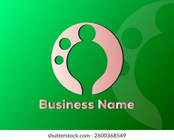 Modern, minimalist logo design featuring abstract shapes and a company name placeholder. Ideal for branding. - Powered by Shutterstock - Get 15% off with code: PIKWIZARD15