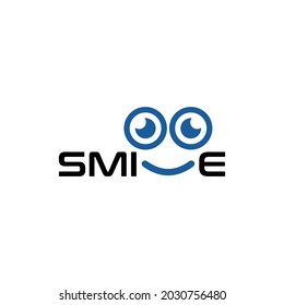 modern and minimalist logo design for smile