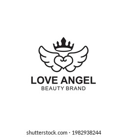 diseño de logotipo moderno y minimalista para su belleza empresarial