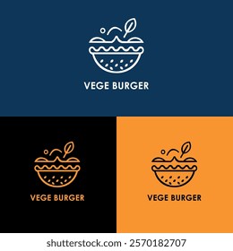 Modern Minimalist Logo, Food Logo, Restaurant Logo and Branding