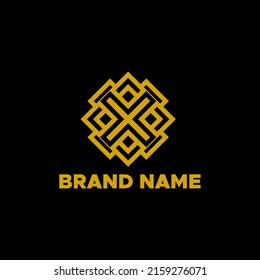 Plantilla de logotipo moderno y minimalista