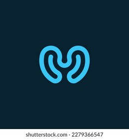 
Plantilla de logotipo moderno y minimalista