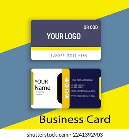  modern minimalist luxury business card design