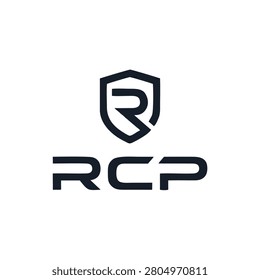 Modern minimalist monogram letter logo with clean geometric style. Suitable for business branding, startup, technology, consulting, finance, and corporate identity.