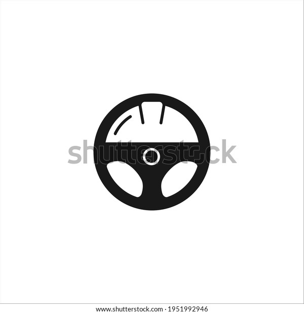 modern minimalist negative space civil engineering
steer wheel logo