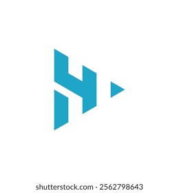 modern and minimalist number 4 logo