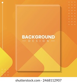 modern minimalist orange gradient background