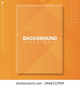 modern minimalist orange gradient background