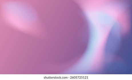 Modern minimalist pink blue fluid gradient on pink background. Colorful gradient. Social ads banner or Landing page.