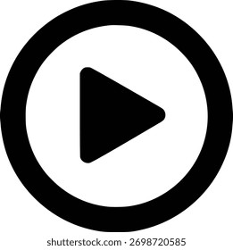 Icono de Botón minimalista moderno del juego en el fondo blanco limpio para el Diseño web